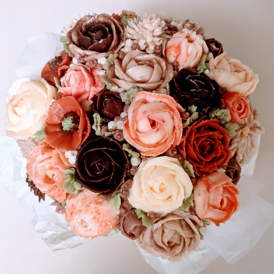 Cupcake Letter Photo
